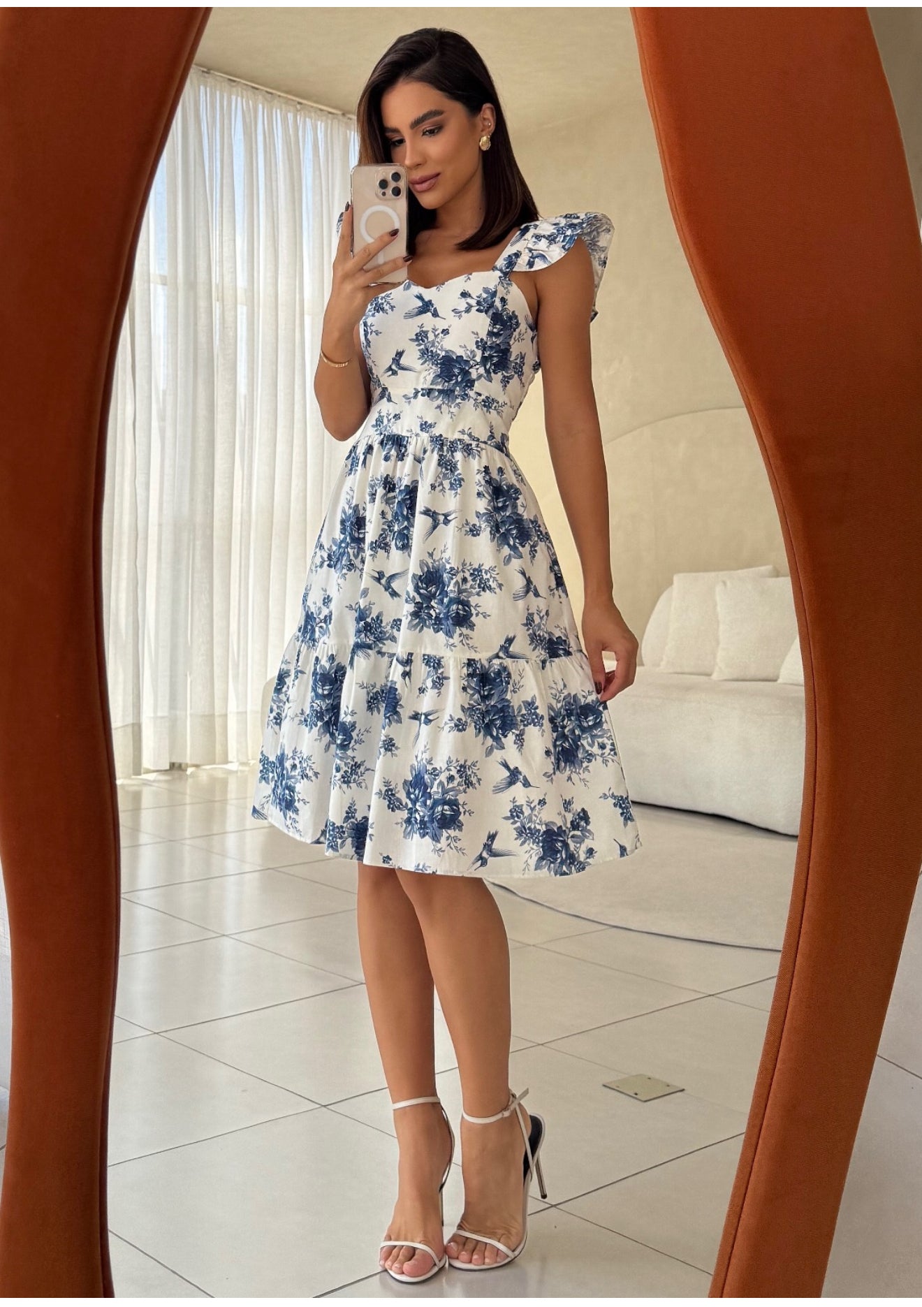 brazilian cocktail dresses GS3506 Short Glitter Print Homecoming Cocktail Dress