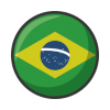 A round flag of Brazil